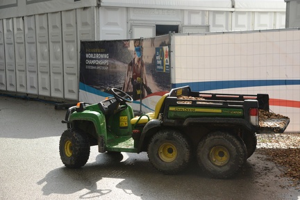 Deere Gator at the 2017 World Rowing Championship in Amsterdam